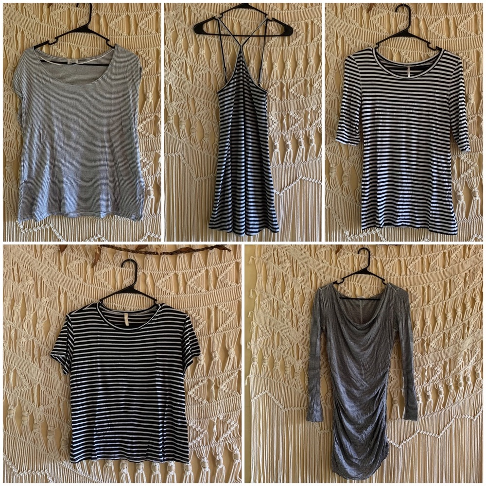 Designer Lot Pirate Punk Goth Striped